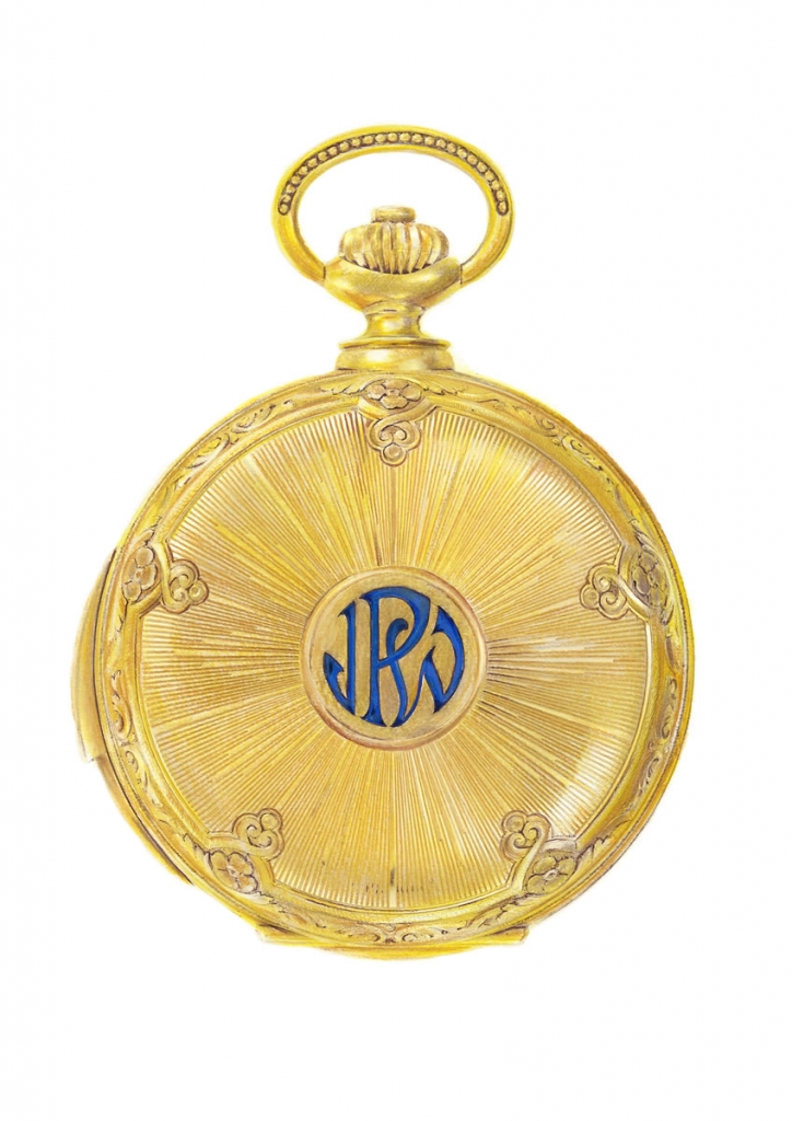 Painting of a Patek Philippe pocket watch