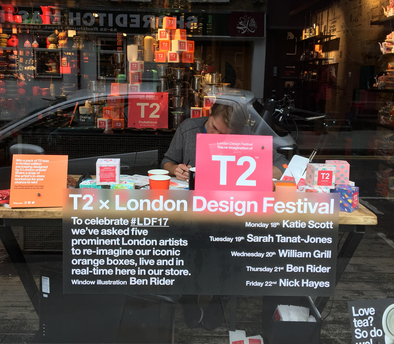 T2 Tea x London Design Festival 6