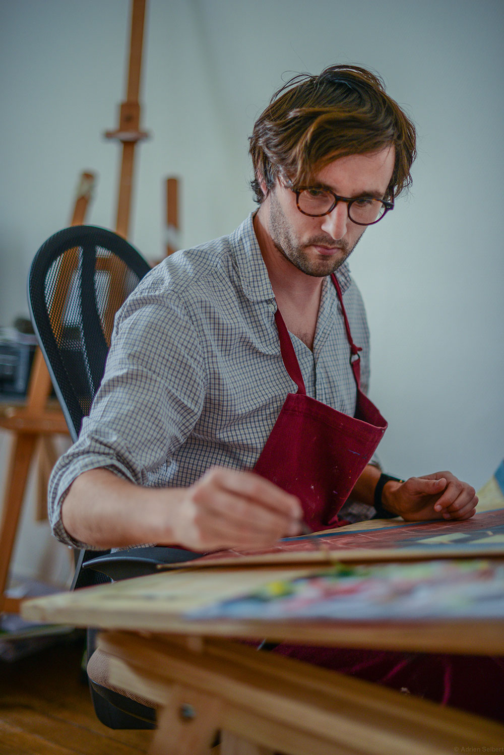 In the Studio: Antoine Corbineau 4