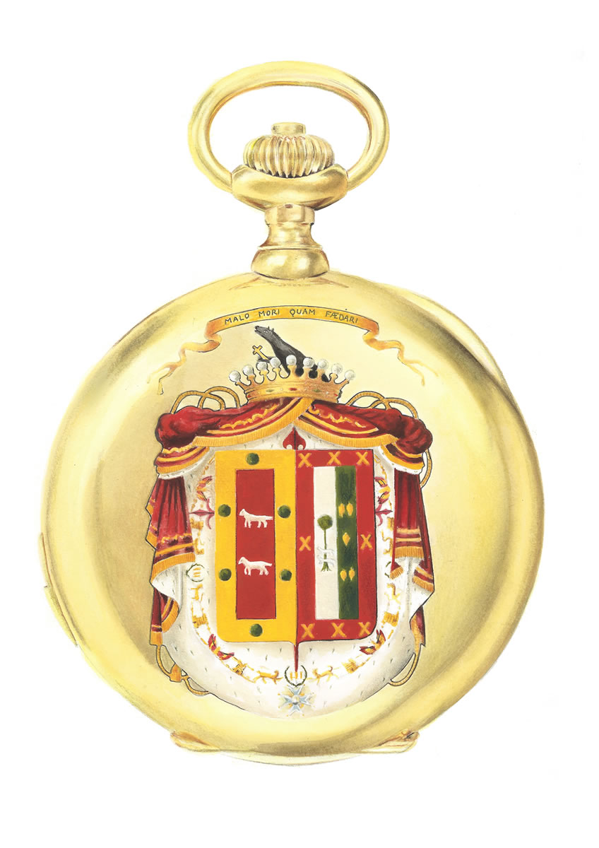 Patek Philippe by Nabil Nezzar Folio illustration agency